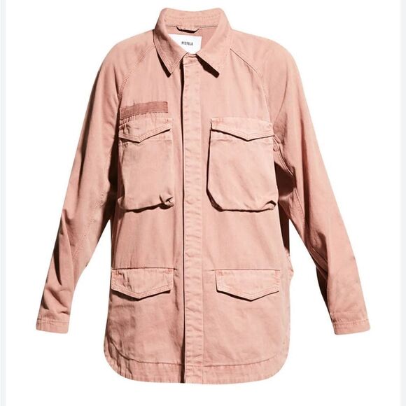 Pistola Brianna Oversized Utility Jacket in Clay Size Medium. NWT - Picture 5 of 9